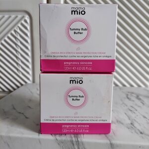 2 Mama Mio Tummy Rub Butter, 4.0 fl oz  Scar & Stretch Mark Reducer - NEW